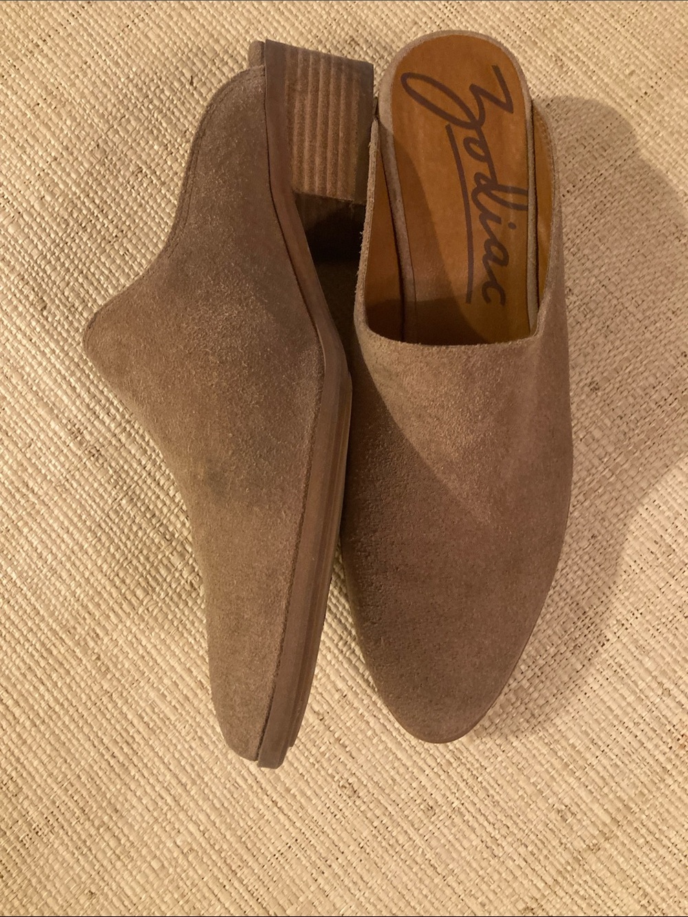 Zodiac Tan Suede Slip-On Mule - Picture 4 of 7